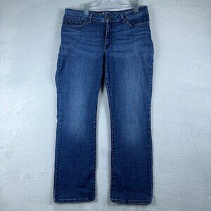 Lee Jeans Womens Bootcut Curvy Fit Modern Series Medium Wash Blue Size W33